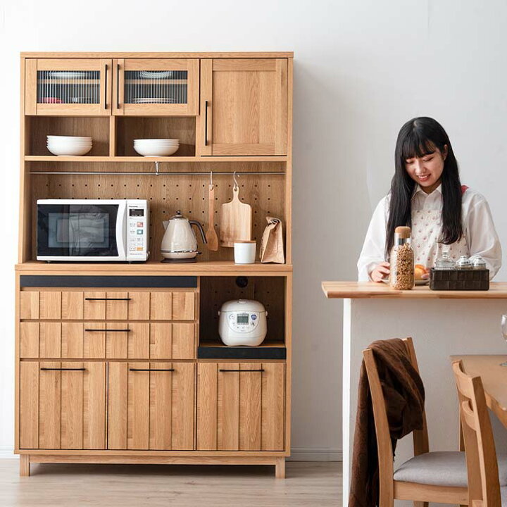 キャンセル待ち送料・設置込み キッチンボード レンジボード 食器棚