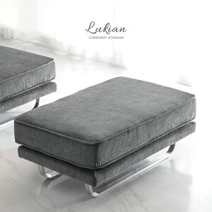 ■本日クーポン5%引■ オットマン 洗える カバーリング 脚置き スツール ポケットコイル フロアクッション フロアークッション ソファ ソファー 単品 コーデュロイ ロータイプ 脚 ブラウン