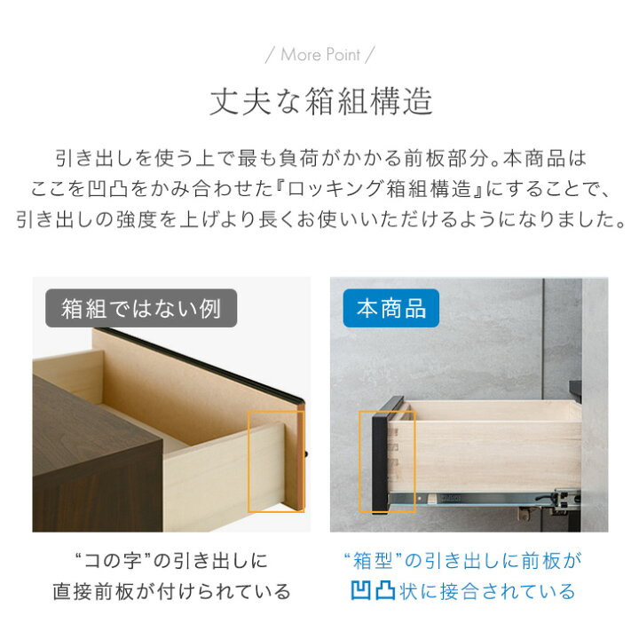 楽天市場】《傷に強いメラミン天板 》 サイドボード ストーン調 完成品 