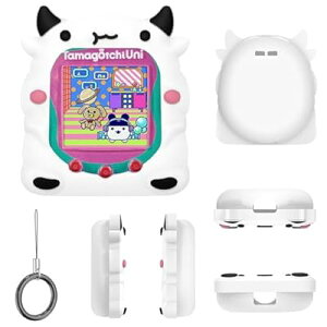 For Tamagotchi Uni ケース シリコン たまごっちユニ用ケースかわいい 防水防塵 軽量 耐衝撃性 無