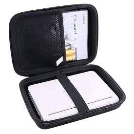 用の シャープ カラー電子辞書 Brain PW-SH6/SH7 専用保護 キャリングケース 収納ケース - JP (黒)