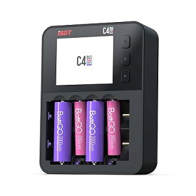 C4 EVO 電池充電器 スマート バッテリー 急速充電器 ミニ四駆 1-6S Lipo AA/AAA 単3・単4ニッケル水素バッテリー 18650 バッテリー RCドローン クアッドコプター