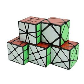 - スピード不規則マジックキューブ YongJun Fisher、ウィンドホイール、Kingkong Cube Puzzle (5点セット) 6歳以上に適しています