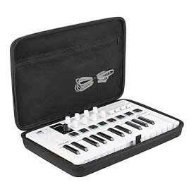 プレミアムベルベットハードシェルケース Arturia MiniLab 3ケース MiniLab MkII 25 スリムキーボードコントローラーカバー Midi Controller Synthesizer用