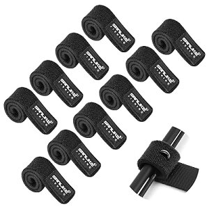 ���b�h�x���g ���b�h�o���h �ނ�ƃx���g 10�{���� �ނ�� �o���h ���b�h �܂Ƃ߂� �l�I�v���[�� �ނ�p�A�N�Z�T���[ �� �o���h 15cm/24cm (�y10�{�z15cm�i�׊Ɨp�j, �u���b�N)