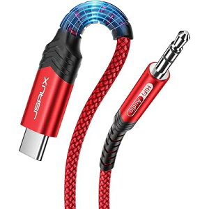 AUX P[u ^CvC 1M DAC HIFI ϋviC҂USB C AUX ϊP[uAType C to 3.5mm I[fBIϊP[u iPhone 15/Pro/Max/wbhz/PC/USB C X}z/z[