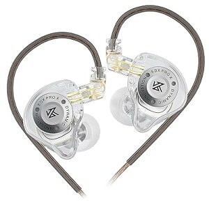 KZ EDX Pro X 1DD�C���i�[�C���[�C���z�� 10mm�A�b�v�O���[�h�_�C�i�~�b�N�h���C�o�[�����ڂ���� ���P�[�u���\ 3.5mm�v���O��QDC�̂悤�ȃR�l�N�^�𓋍� �d�ቹ �l�ԍH�w�Ɋ�Â��Đ݌v ��p��