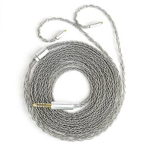 【KBEAR ST12Plus】2pin4.4mm kbearケーブル リケーブル 8本編み込み 高純度 4N 無酸素銅に銀メッキ アルミニウム陽極酸化プロセス SE846/SE535/SE215/SE315/SE425/SE215-PROイヤホンに