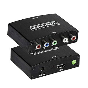 R|[lg to HDMI Ro[^[ ϊ 1080PΉ 5RCA RGB YPbPr to HDMI Ro[^ HDCPI[fBI rfI ϊA_v^ HDTV V1.3 V1.4 HDCP ϊA_v^ HDTVADVDAPSPA