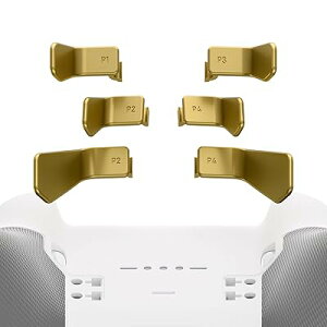 Xbox One Elite�Ή���Elite�V���[�Y2�R���g���[���[�Ή��p��6 in 1�����p�w�ʃp�h���AXbox Elite 1/2�R���g���[���[�ɑΉ��pSwift�p�h���y���^���b�N�q�[���[�S�[���h�z