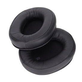 ATH‑SR9 ATH‑DSR9BT ATH‑WS990BT ヘッドフォン用交換用イヤーパッド、プロテインレザーヘッドセットイヤークッション、ノイズアイソレーションソフトヘッドフォン交換用イヤーパッド
