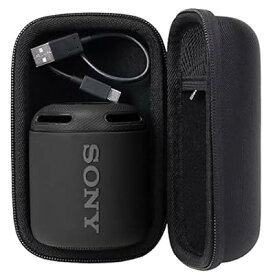 Sony SRS-XB100/ SRS-XB13 / SRS-XB10 / SRS-XB12 専用保護収納ケースソニー ポータブルスピーカー - (ブラック)（ケースのみ）