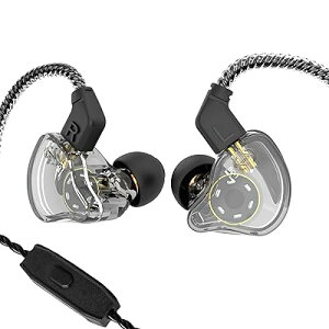CCZ �C���z�� �w�b�h�z�� �����f�B �C���C���[�C���z�� �L�� �}�C�N���j�^�[�C���z�� IEM HiFi Bass 1DD 1BA�n�C�u���b�h ���O���\�ȃP�[�u�� �X�}�[�g�t�H��/PC/�^�u���b�g�p �}�C�N�t�� �N��