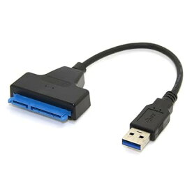 CY超高速5 Gbps USB 3.0 to SATA 22ピンアダプタケーブル2.5ハードディスクドライバSSD