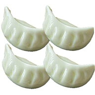 箸置き 水餃子 ギョウザ おもしろ 食器 雑貨 贈り物 4.7x2x2.5cm 4個入