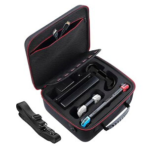 Switch/Switch 有機EL対応 EVAケース ニンテンドースイッチケース 大容量 全面保護 耐衝撃 ゲームカード20枚収納