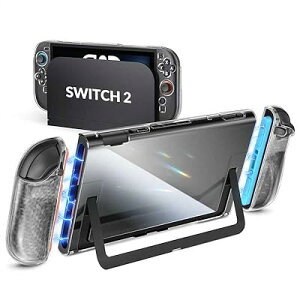 Switch 2 Jo[ Switch 2 f ̎݌v EȒP hbNΉ Sʕی PCގ Joy-Conp \tgTPUObvJo[ ^ y  ϏՌ wEh~