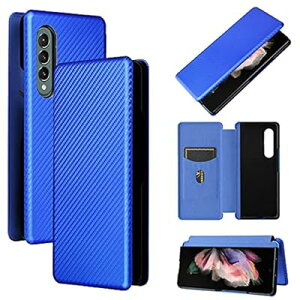 Galaxy Z Fold3 7.6''P[X 蒠^ Yf@ے Samsung Galaxy Z Fold3 5G gуJo[ SC-55B SCG11 wʃP[X y ^ z^ J[h[ TX MNV[ Z tH[h3 5G