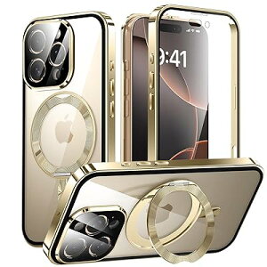 iPhone 16 Pro p  MagSafeΉ P[X ACtH16v A~op[ 360°]X^h X}zP[X ACz16v Sʕی Jo[ O JYی CX[d Ή bN