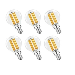 KY LEE LED�d�� G45 E14���� 6W 60W�`���� �d���F����2700K �L�z���^�C�v 360�x���� �N���ALED�d�� �N���V�b�N ���g���d�� �V�����f���A�pLED�d�� 6��