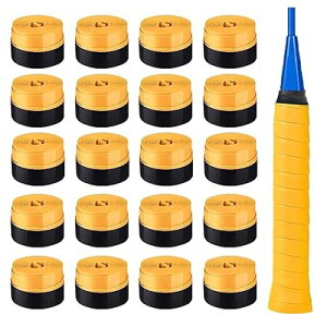 グリップテープ 20本セット ラケット用グリップテープ 滑り止め 交換 吸汗 ゴルフ/野球/テニス/バドミントン用