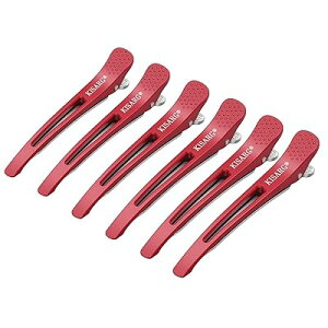 �_�b�J�[�� �w�A�s�� �w�A�N���b�v �_�b�N�J�[�� �����Y ���e�t �v���p �Ղ����Ȃ� ���݂ǂ� �N���b�v �O�� �傫�� ����~�߃S���t�� 6�{�Z�b�g���� 11.5cm ��