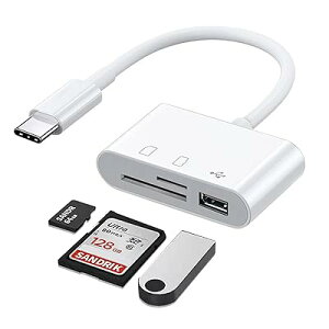 SDJ[h[_[ ^Cvc fWJX}zɓ] USB/SD/TFϊA_v^ SD/TFJ[h X}z] OTG@\ ݒsv ʐ^/rfI ` J[_[ iPhone15/^CvC X}z/MacBook/PC/Galaxy