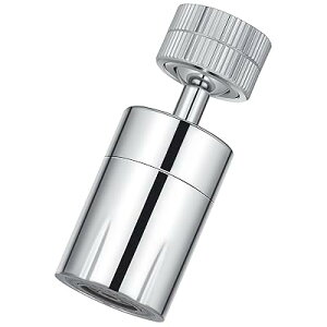 水道 蛇口 シャワー 節水 泡沫器 首振り キッチン 蛇口シャワーヘッド 水栓 ノズル 先端 交換 (160度首振り・360度回転)
