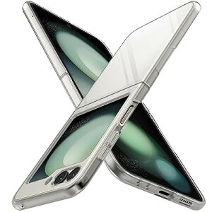 Galaxy Z Flip5 �P�[�X �N���A ���^ �l�C �y�� ���΂ݖh�~ SC-54D/SCG23 �X�}�z�P�[�X �Ռ��z�� PC�f�� �V���v�� �n�[�h �T���X�� �����Y�ی� �Ռ��z�� �ϋv �l�C �g�уJ�o�[ ���� -15-ZFLIP5-13