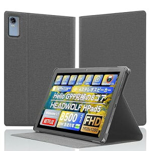 Headwolf HPad5 / UMIDIGI A13 Tab pیP[X Headwolf HPad5 Android14 ^ubg 10.5C` 2024o pP[X X^h\ ^ y یJo[ X^h\ PU ^