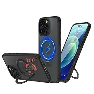 iPhone 16 Pro Max p P[X MagsafeΉ ACtH16v}bNX Jo[ 360°]X^h cΉ X}zP[X ACz16v}bNX gуP[X CX[d ԍڃz_[ Ή 