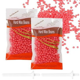 脱毛ワックス 鼻毛ワックス 200g 敏感肌に優しい 温和である 低刺激性 顔、鼻毛、眉毛、胸、わきの下脱毛、顎ビキニ、唇、腕、脚、あごのた 全身脱毛 ハードワックス ワックス脱毛 ビーズ、脱毛 レディース メンズ兼用 鼻毛脱毛ワックス 粒状 2袋+