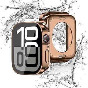 for Apple WatchP[Xy2 in 1h݌vz46/42mmAbvEHb`یP[X KXtB ̌^ Series 10/9/8/7/6/SE/5/4 3DpGbWfUC PCf ^b`x Sʕی Ռz A