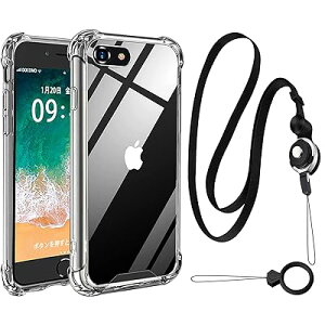 iPhoneSE 3/2 �P�[�X �A�C�t�H��SE ��3����2022/��2���� �J�o�[ iPhone8/7�J�o�[ �g�уP�[�X �V�����_�[ [�X�g���b�v2��t��] ������ ��|�� �R�t�� �X�g���b�v�z�[���t�� �Ռ��z�� �V���R�� ���� TPU�o