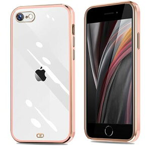 IPhone SE3 / IPhone SE2 / 8 / 7 P[X NA bLH ϏՌ  TPU h~ ho ^ y SE 2 Jo[ ό`h~ lC  (sN)