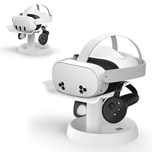 VR X^h For Quest 3S/Quest 3/PICO 4/Vision pro/PS VR2 ɑΉ VR wbhZbg ANZT[ AQuest/Quest 2 ɑΉwbhZbgуRg[[pX^h ()
