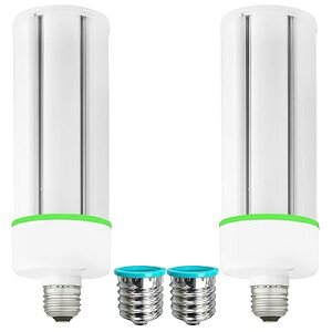 LEDR[Cg E26 E39Ή dF 50W 6500LM yʌ^ 2700K X LEDR[v 300W-400Wⓔ/⃉v IP64hho 2(dF, 50W(tXg^))