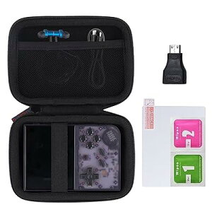 �y�ی�t�B����1���{�ϊ��A�_�v�^1���܂��zAnbernic RG35XX Plus/RG35XX/R36S Whatsko �n���h�w���h�Q�[���@�ɑΉ�, ��p���[�P�[�X�i�P�[�X�̂݁j