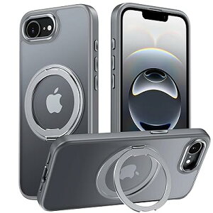 iPhone 16e p P[X MagsafeΉ ACtH16e Jo[ 360°]X^h X}zP[X ACz16e gуP[X CX[d ԍڃz_[ Ή  wh~ ϖh~ E O[