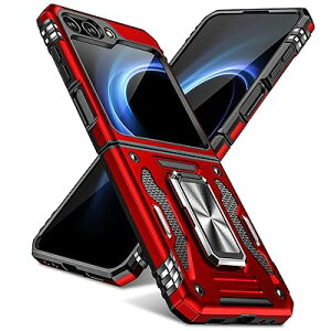 Galaxy Z Flip5 P[X Ot Ռz ϏՌ X^h@\ ČRMILKi TX MNV[ z flip5 P[X Sʕی 360°] 藎ɂ lC  gуJo[  WY88-45