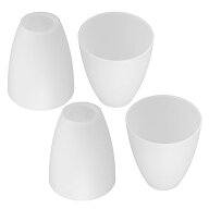 4個入り 32mm ランプシェード 傘のみ 交換用ランプシェード プラスチッ シェード テーブルランプ ライト…