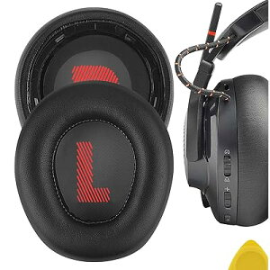�C���[�p�b�h QuickFit �v���e�C�����U�[ �݊��� �w�b�h�o���p�b�h �W�F�C�r�[�G�� JBL Quantum 600 Wireless �w�b�h�z���ɑΉ� �p�b�h �C���[�N�b�V����/�C���[�J�b�v (�u���b�N)