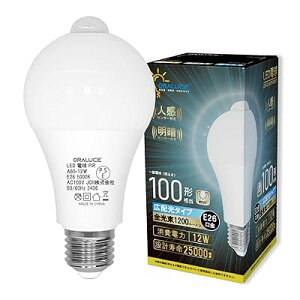 LEDd E26 lZT[ d 100W` F 5000K 12W 1200lm _E ÃZT[t Yh~ Ki  L gC s 1 LDA12N-G-E26