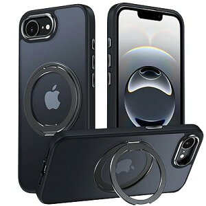 iPhone 16e p P[X MagsafeΉ ACtH16e Jo[ 360°]X^h X}zP[X ACz16e gуP[X CX[d ԍڃz_[ Ή  wh~ ϖh~ E ubN