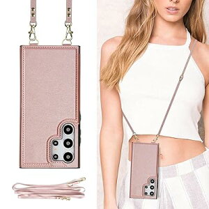 Galaxy S24 Ultra SC-52E �P�[�X �V�����_�[ ���|�� �K�p GalaxyS24Ultra SCG26 �X�g���b�v �΂߂��� �|�V�F�b�g �J�o�[ �M�����N�V�[ S24 �E���g�� �蒠�^ �M�����N�V�[S24�E���g�� �X�}�z�P�[�X �V