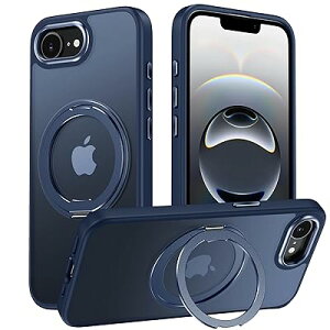 iPhone 16e p P[X MagsafeΉ ACtH16e Jo[ 360°]X^h X}zP[X ACz16e gуP[X CX[d ԍڃz_[ Ή  wh~ ϖh~ E u[