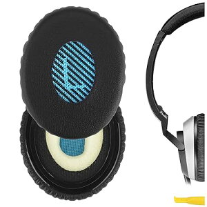 �C���[�p�b�h QuickFit �݊��� �p�b�h �{�[�Y Bose On-Ear OE2, OE2i, SoundTrue On-Ear, SoundLink On-Ear �w�b�h�z���ɑΉ� �C���p�b�h/�C���[�N�b�V����/�C���[�J�b�v (�v���e�C�����U