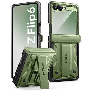 for Samsung Galaxy Z Flip 6 P[XLbNX^ht, [qWیJo[] [OXN[veN^[] Z Flip6 5g 2024pxgNbvt~^[O[hϏՌX}zP[X, O[