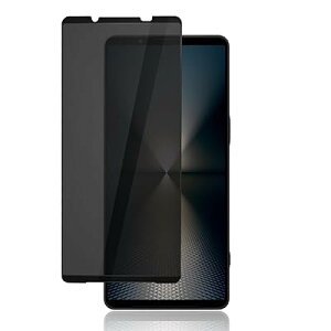 360度 覗き見防止フィルム Xperia 1 VI ガラスフィルム 「プライバシー保護」エクスペリア 1 VI SO-51E 保護フィルム 日本旭硝子素材製 硬度9H 衝撃吸収 指紋付着防止 撥水撥油 Xperia 1 VI SO-51E SOG1
