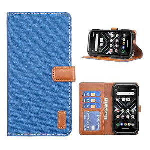 Kyocera TORQUE G05 5G KYG01�p�f�j���P�[�X �J�[�h�z���_�t�� �X�^���h�@�\�t�� �u���[